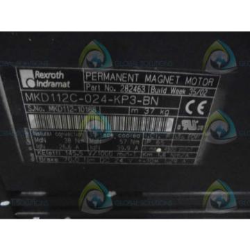 REXROTH Russia Korea INDRAMAT MKD112C-024-KP3-BN MAGNET MOTOR *NEW IN BOX*