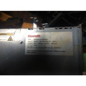 BOSCH Canada Mexico REXROTH IndraDrive HCS02.1E-W0012-A-03-NNNN