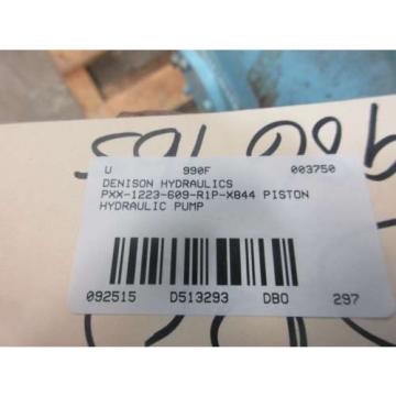 DENISON HYDRAULICS PXX-1223-609-R1P-X844 PISTON HYDRAULIC PUMP D513293