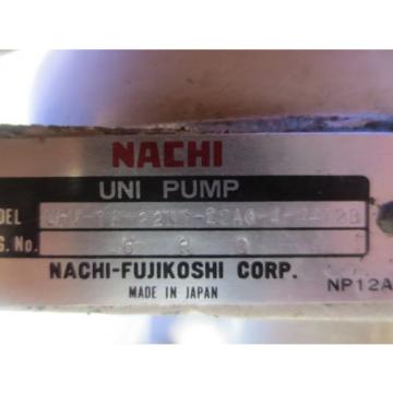 NACHI HYDRAULIC MOTOR PUMP LTIS90-NR PVS-1B-22N1-U-11 UPV-1A-22N1-22AG-4-4412B