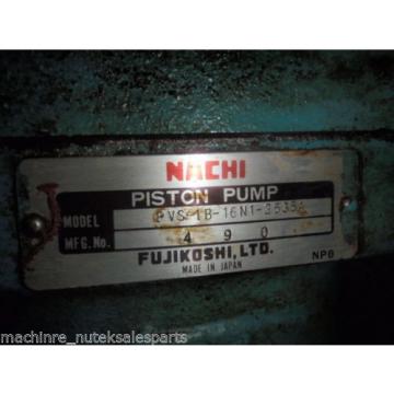 Nachi Piston Pump PVS-1B-16N1-2535A _ UPV-1A-16N1-15A-4-2535A _ Motor LTIS70-NR