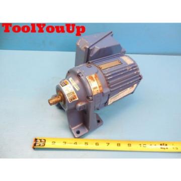 SUMITOMO CNHMS01 6065A 29 AC GEAR MOTOR 1/8 HP MADE IN USA MOTORS