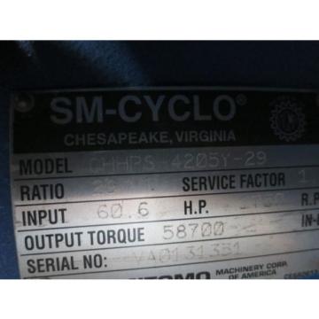 Sumitomo SM-Cyclo CHHPS4205Y-29 Gear Reducer