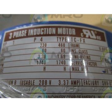 SUMITOMO CNHM1-6125YC-59 GEAR MOTOR 1 HP 297 RPM Origin IN BOX