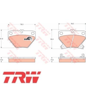 Bremsbelagsatz Bremsbeläge Bremsklötze TRW 23521 GDB3243