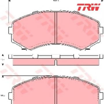 Bremsbelagsatz Bremsbeläge Bremsklötze TRW 23488 GDB3254