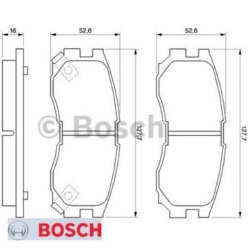 Bremsbelagsatz Bremsbeläge Bremsklötze BOSCH BP548 21648 7365D384 0986460979