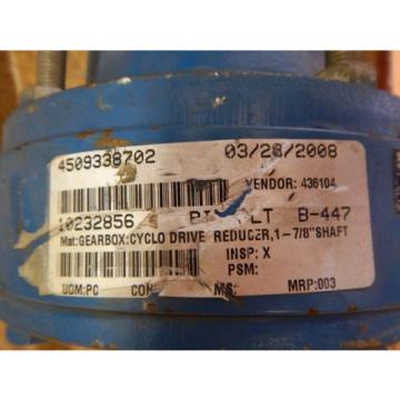 Origin Sumitomo CHF-6135G-17/G Cyclo Drive Speed Reducer Gearbox Horizontal Mount