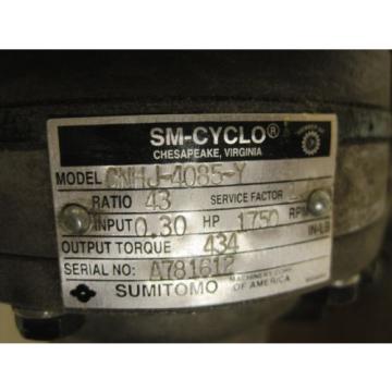 Origin SUMITOMO SM-CYLCO CNHJ-4085-Y REDUCER