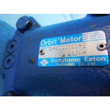 SUMITOMO 2 200AB2C E HYDRAULIC MOTOR INDUSTRIAL ORBIT MOTORS MADE IN JAPAN EATON