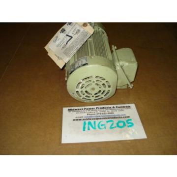 Sumitomo Cyclo gearmotor CNHMS-1-4105YC-29, 60 rpm, 29:1,1hp, 230/460, inline