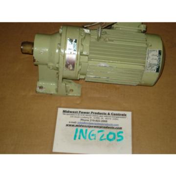 Sumitomo Cyclo gearmotor CNHMS-1-4105YC-29, 60 rpm, 29:1,1hp, 230/460, inline