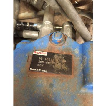 Rexroth Hydraulic Valve Block £500+VAT Mini Digger Spares Parts Komatsu PC14R-HS