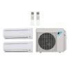 30,000 Btu 177 Seer Daikin Multi Zone Mini Split Heat Pump System - 15K-15K