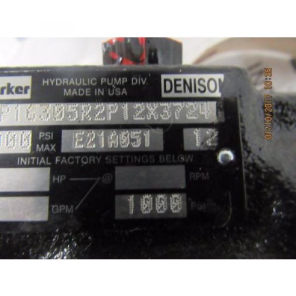 PARKER / DENISON HYDRAULIC PUMP PVP16305R2P12X3724 Origin #6 image