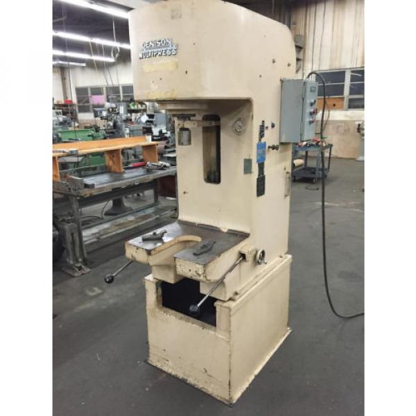 Denison 12-Ton C-Frame Hydraulic Press, Multipress, T120, 24#034; Daylight, 12#034; Strk #2 image