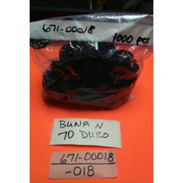 O-Rings -018 Buna N 70 Duro Denison p/n 671-00018, 1000 pcs #2 image