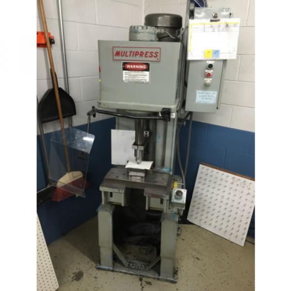 Hydraulic Press Multipress Denison WR87M 8 Ton  origin 1987 From Medical Facility #2 image