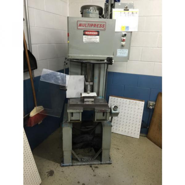 Hydraulic Press Multipress Denison WR87M 8 Ton  origin 1987 From Medical Facility #4 image