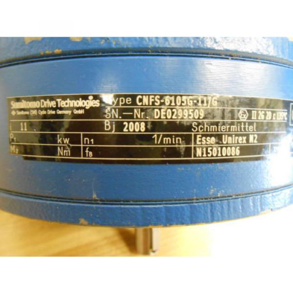 SUMITOMO DRIVE REVERSING SPEED REDUCER, P/N: CNFS-6105G-11/G ~Origin~SURPLUS~ #7 image