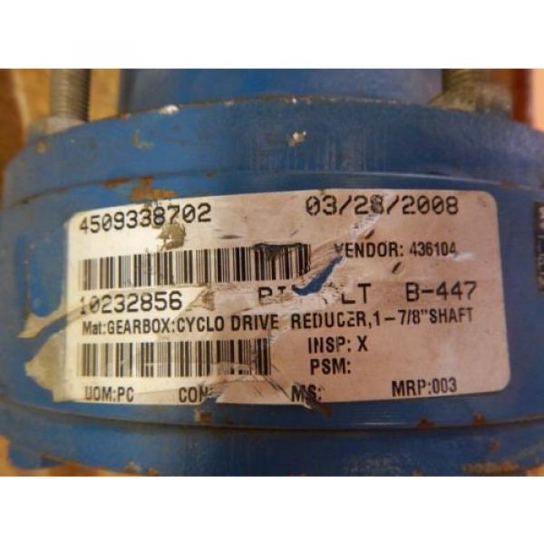 Origin Sumitomo CHF-6135G-17/G Cyclo Drive Speed Reducer Gearbox Horizontal Mount #7 image