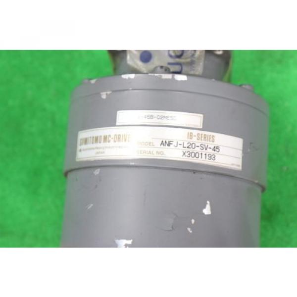 SUMITOMO Used ANFJ-L20-SV-45 Servo Motor Reducer Ratio 45:1 #2 image