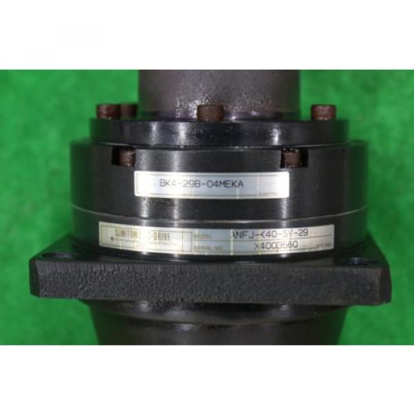 SUMITOMO Used ANFJ-K40-SV-29 Servo Motor Reducer Ratio 29:1 #2 image