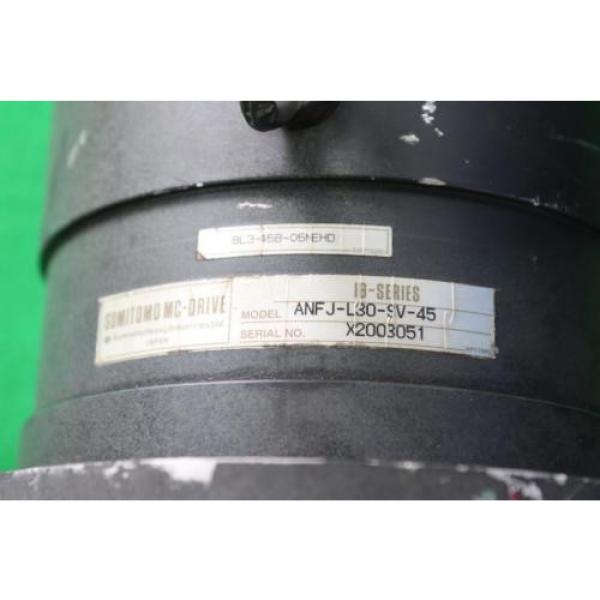 SUMITOMO Used ANFJ-L30-SV-45 Servo Motor Reducer Ratio 45:1, 1PCS #2 image