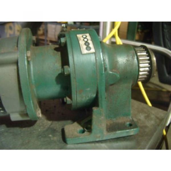 BALDOR RELIANCE 3/4 HP MOTOR VM3542 WITH SUMITOMO GEAR REDUCER HS3105H8 #7 image