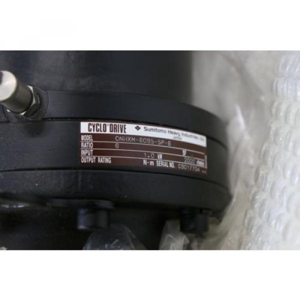 [Origin] MITSUBISHI HC-SFS102BK Servo Motor, SUMITOMO CNHXM-6095-5P-6  Cyclo Drive #3 image