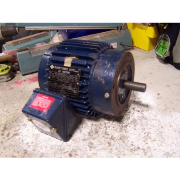 Origin MARATHON SUMITOMO 1/2 HP ELECTRIC MOTOR 460 VAC 1750 RPM 143TC FRAME 3 Ø #1 image