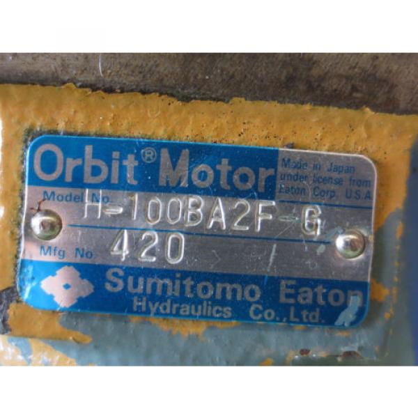 SUMITOMO EATON ORBIT MOTOR H-100BA2F-G #2 image