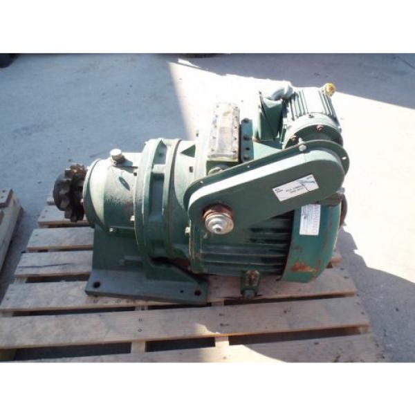 SUMITOMO GEARMOTOR, RATIO 36:1, SM-CYCLO 1/8 HP MOTOR 1730 RPM, 230/460 V USED #5 image