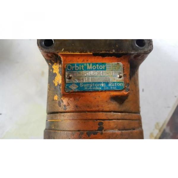 Sumitomo Eaton Hydraulic Orbit Motor H-050BC4F-G, Used, WARRANTY #2 image