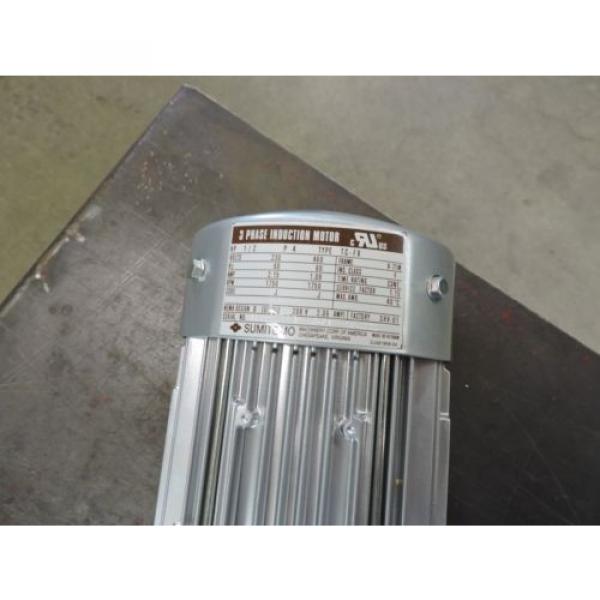 SUMITOMO RIGHTANGLE DRIVE 3 PH INDUCTION MOTOR TYPE TC-FX #3 image