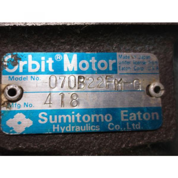 SUMITOMO EATON ORBIT MOTOR H-070BA2FM-G #2 image