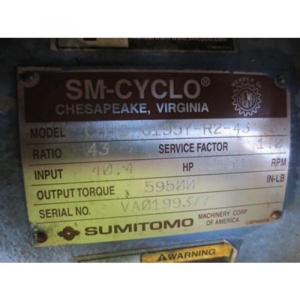 Sumitomo CHHS 6195Y-R2-43 SM-CYCLO #5 image