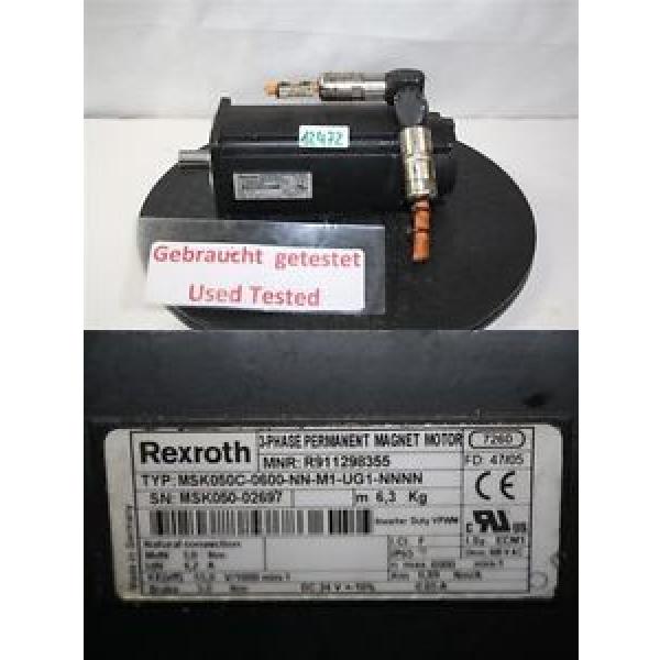 Rexroth MSK050C-0600-NN-M1-UG1-NNNN SERVOMOTOR SERVOMOTOR #1 image