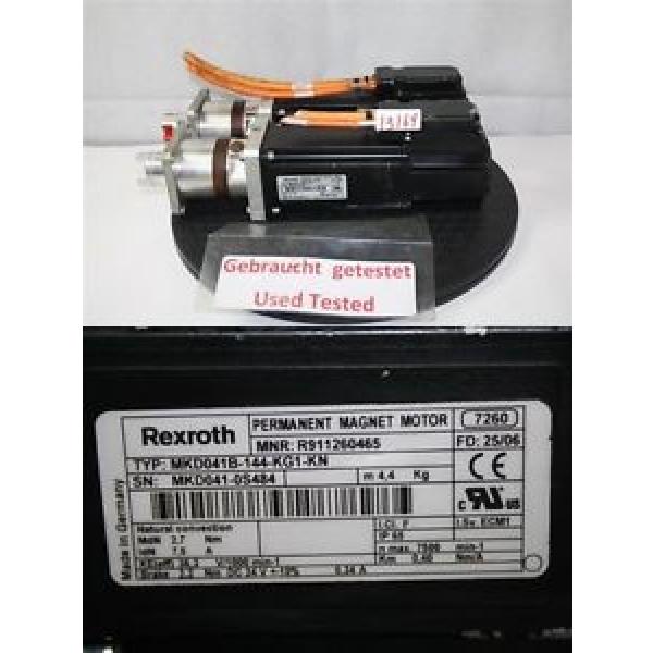 Rexroth MKD041B-144-KG1-KN SERVO MOTOR SERVO MOTOR #1 image