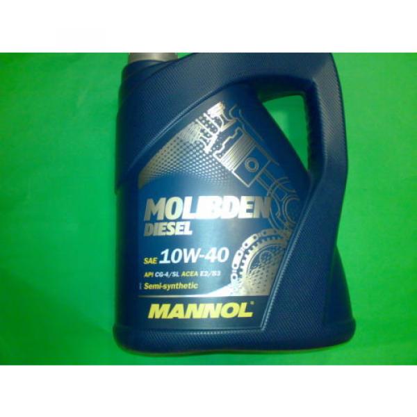 5L MANNOL Molibden Diesel 10W-40 ACEA E2/B3/A2 für stark belastete Dieselmotoren #2 image