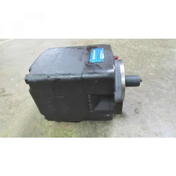 DENISON HYDRAULICS T6EP 042 3R01 B1 DOUBLE VANE HYDRAULIC PUMP #4 image