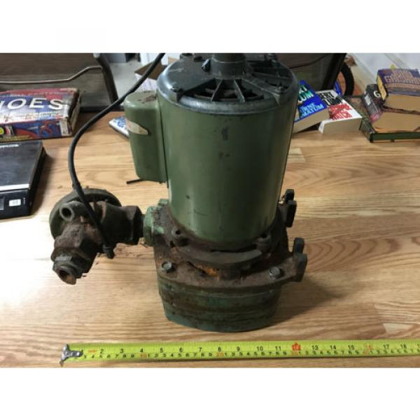 Burks Pump with 1/2 hp Motor 5HD2 PUMP   48 61300 38 MOTOR 3450RPM #5 image